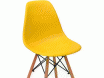 Cadeira Charles Eames Wood Base Madeira - Design - Pp-638 - Inovartte - Cor Amarela Cadeira Charles Eames Wood Base Madeira - Design - Pp-638 - Inovartte - Cor Amarela
